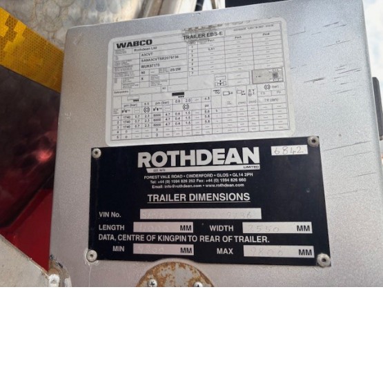 2024 Rothdean VACUUM TANKER in Vacuum Tankers Trailers