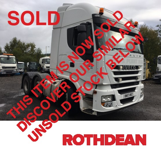 2008 IVECO STRALIS AS440545TX/P in 6x2 Tractor Units