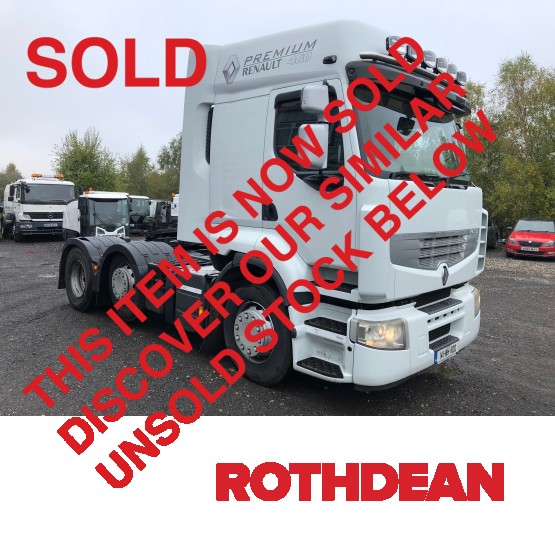2014 RENAULT 460 DXI PREMIUM in 6x2 Tractor Units