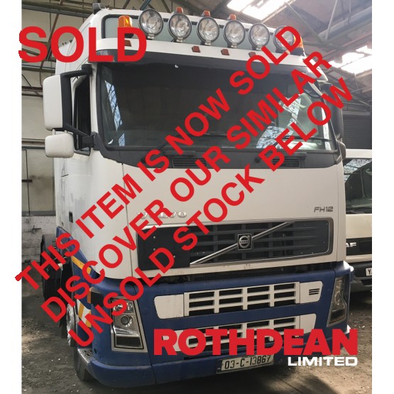 2003 VOLVO FH12 - 420 GLOBETROTTER in 4x2 Tractor Units