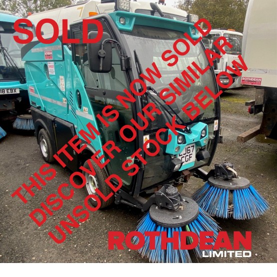 2017 JOHNSTON C101 ROAD SWEEPER in Compact Sweepers