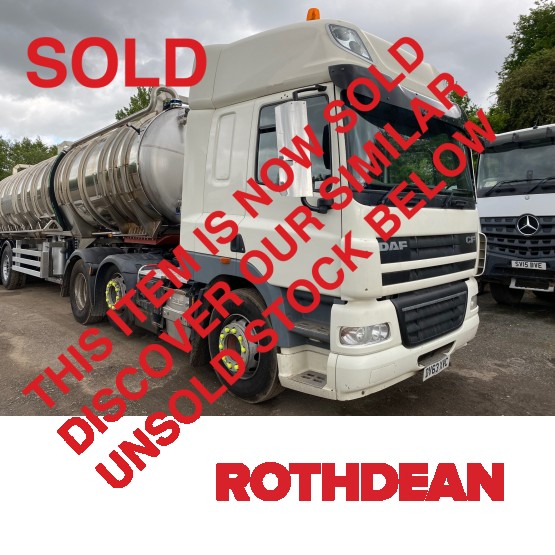 2013 DAF CF85-4 in 6x2 Tractor Units