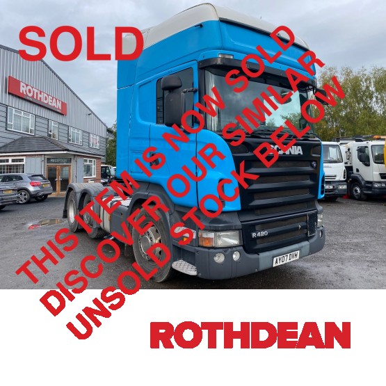 2007 SCANIA R420 in 6x2 Tractor Units