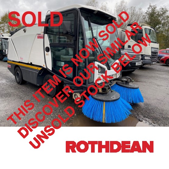 2017 JOHNSTON C201 ROAD SWEEPER in Compact Sweepers