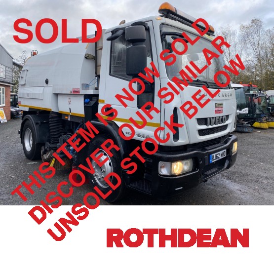 2013 IVECO 150E22 EEV EUROCARGO ROAD SWEEPER in Truck Mounted Sweepers