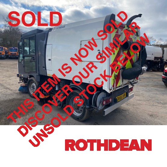 2016 SCARAB M25H ROAD SWEEPER in Compact Sweepers