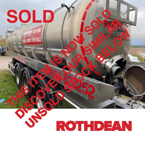 2016 Rothdean 304 1LID DRUM in Vacuum Tankers Trailers