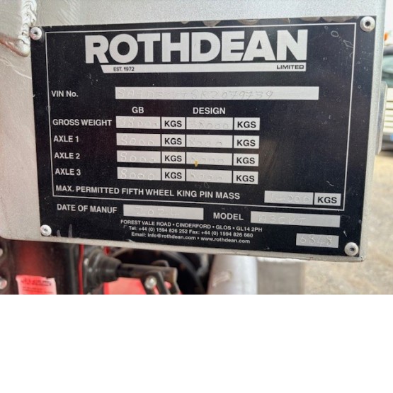 2024 ROTHDEAN VACUUM TANKER in Vacuum Tankers Trailers