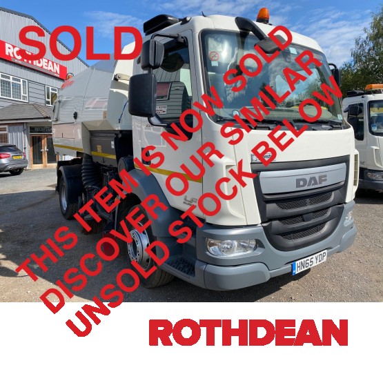 2015 DAF LF220 ROAD SWEEPER in Truck Mounted Sweepers
