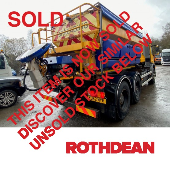 2012 MERCEDES 2629 AXOR GRITTER in Gritters