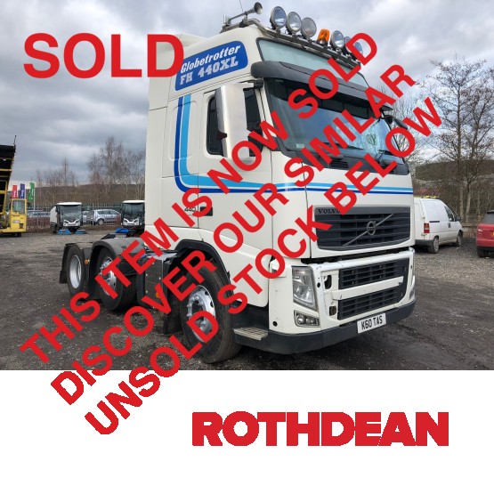 2009 VOLVO FH440 GLOBETROTTER in 6x2 Tractor Units