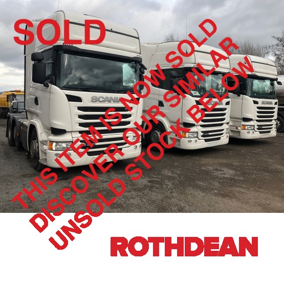 2015 SCANIA R450 EURO 6 in 6x2 Tractor Units