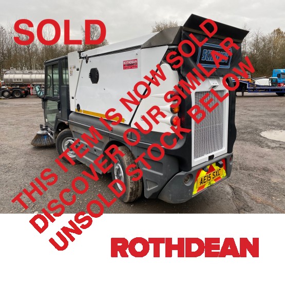 2015 SCHMIDT SWINGO 200+ ROAD SWEEPER in Compact Sweepers