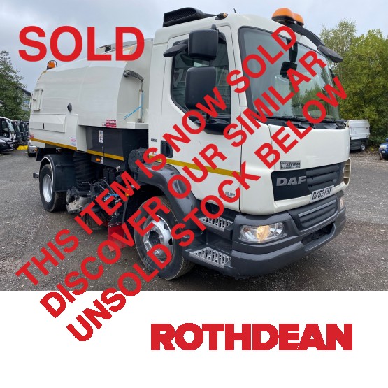 2013 DAF LF55-220 EEV ROAD SWEEPER in Truck Mounted Sweepers