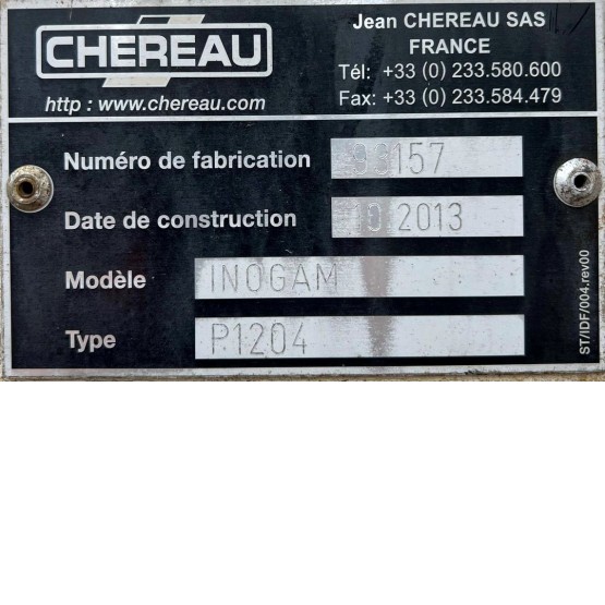 2013 CHEREAU REFRIDGERATED TRAILER in Refrigerated (Fridge) Trailers
