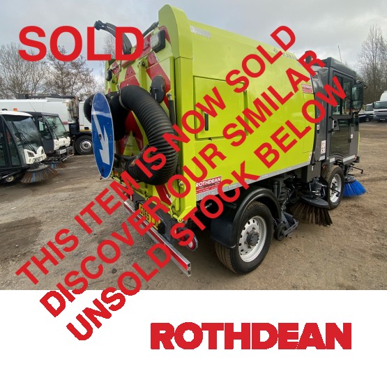 2015 SCARAB M25H ROAD SWEEPER in Compact Sweepers