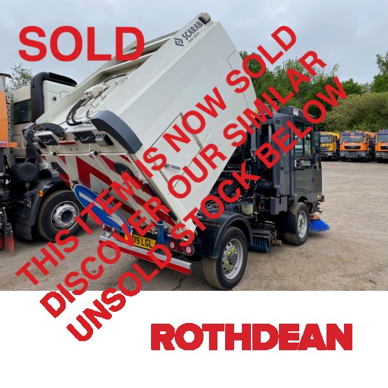 2019 SCARAB M25H ROAD SWEEPER in Compact Sweepers