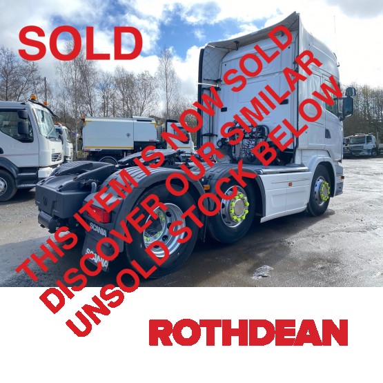 2016 SCANIA R520 TOPLINER V8 in 6x2 Tractor Units