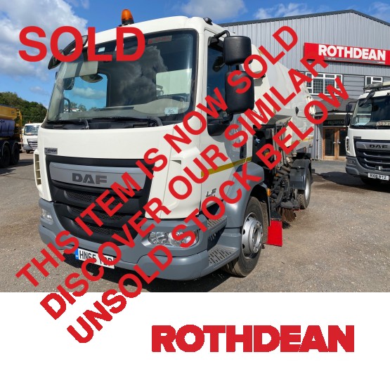 2015 DAF LF220 ROAD SWEEPER in Truck Mounted Sweepers