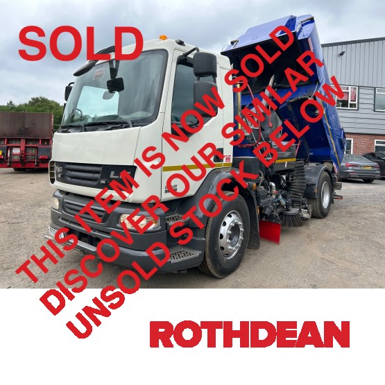 2013 DAF LF55-220 ROAD SWEEPER in Truck Mounted Sweepers