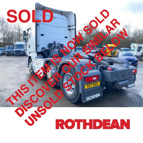 2016 SCANIA R520 TOPLINER V8 in 6x2 Tractor Units