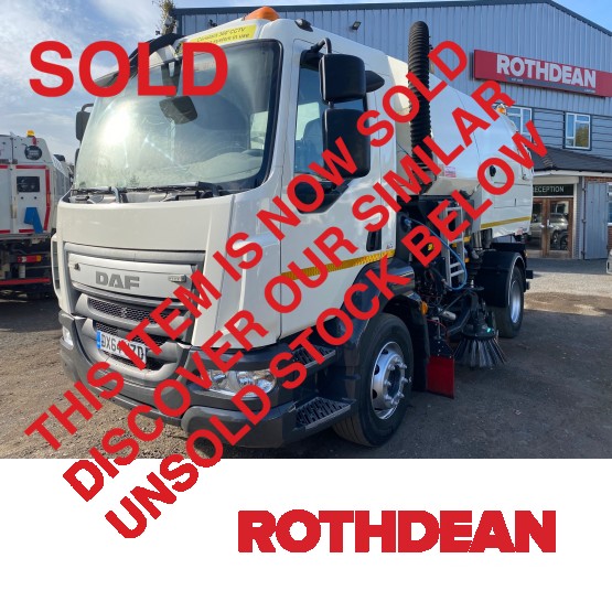 2014 DAF LF220 ROAD SWEEPER in Truck Mounted Sweepers