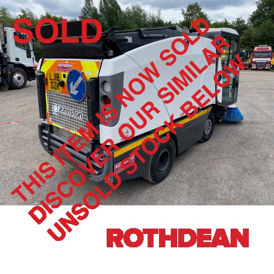 2018 JOHNSTON C101 ROAD SWEEPER in Compact Sweepers