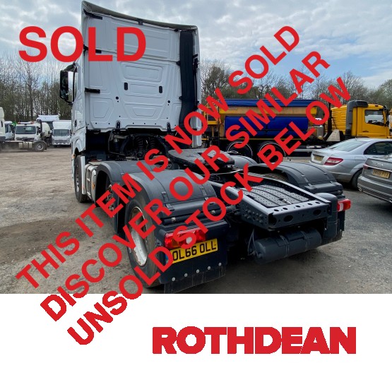 2016 MERCEDES ACTROS 2548 BLUETEC 6 in 6x2 Tractor Units