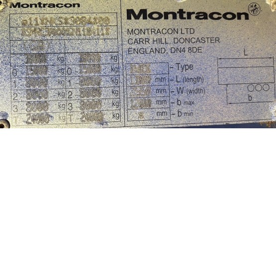 2016 Montracon CURTAIN SIDER in Curtain Siders Trailers