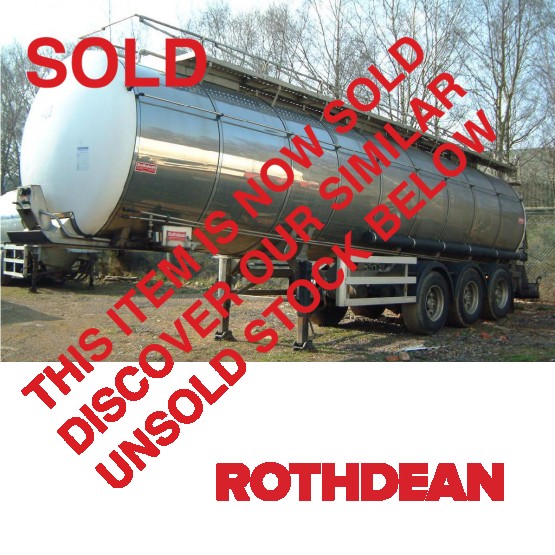 2004 Rothdean G.P in Food & Chemical Tankers Trailers
