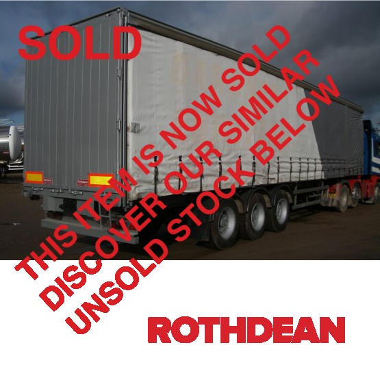 2000 SDC STRAIGHT in Curtain Siders Trailers
