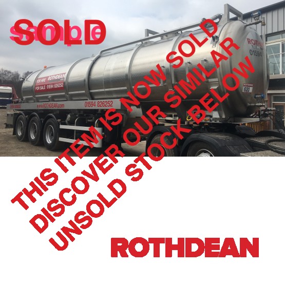2016 Rothdean 316 3LID DRUM in Vacuum Tankers Trailers