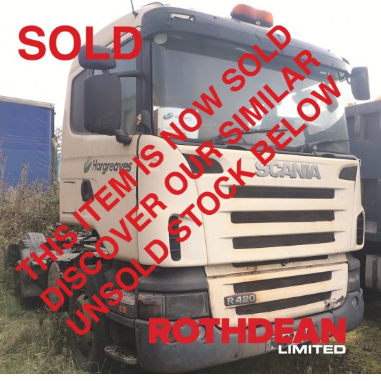2007 SCANIA R420 in 6x2 Tractor Units