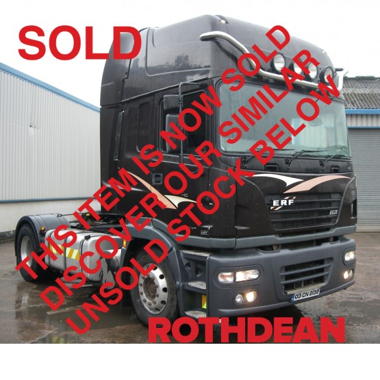 2003 ERF ECX14-525 in 4x2 Tractor Units