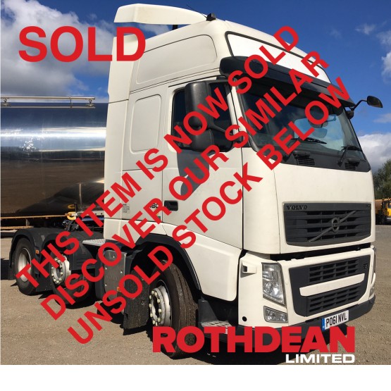 2012 VOLVO FH13-460 GLOBETROTTER in 6x2 Tractor Units