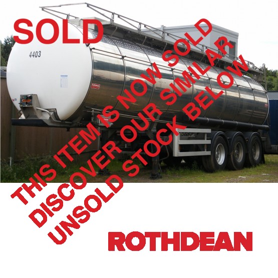 2004 Rothdean G.P in Food & Chemical Tankers Trailers