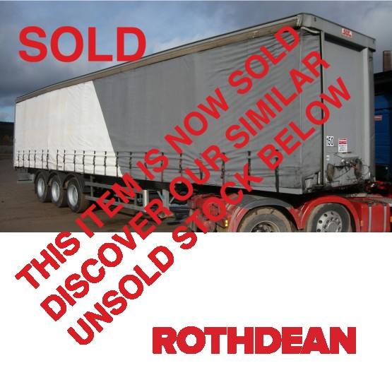 2000 SDC STRAIGHT in Curtain Siders Trailers