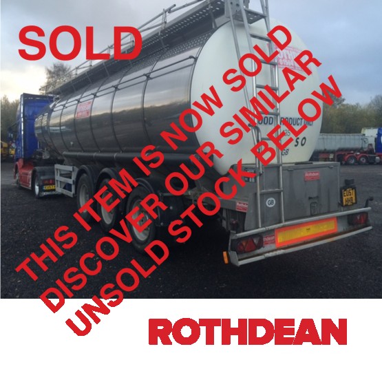 2004 Rothdean 32,000L in Food & Chemical Tankers Trailers