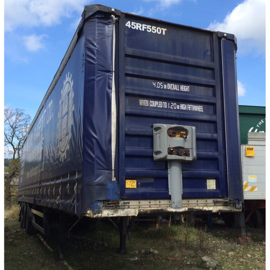 2004 Crane Freuhauf STRAIGHT FRAME in Curtain Siders Trailers