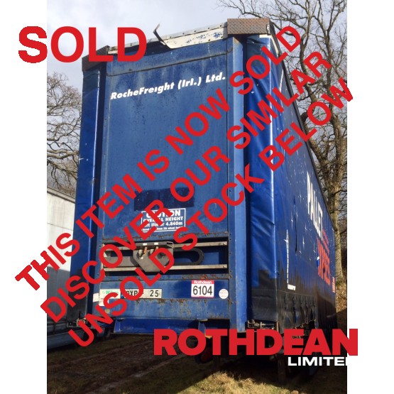 2004 WILSON STEPFRAME in Curtain Siders Trailers