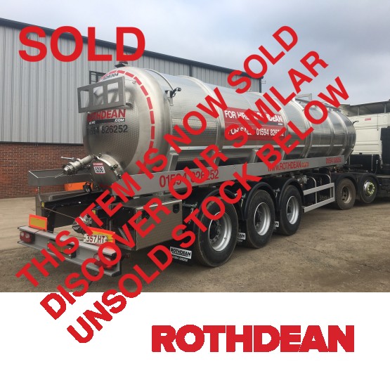 2016 Rothdean 304 1LID DRUM in Vacuum Tankers Trailers