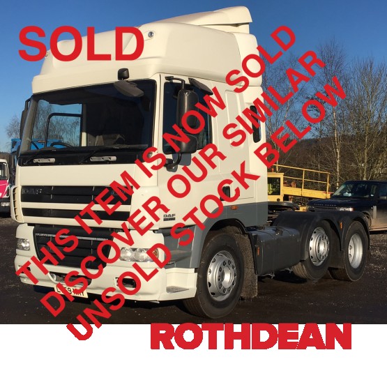 2009 DAF CF85-460 in 6x2 Tractor Units