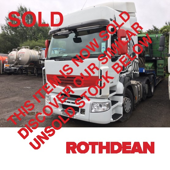 2010 RENAULT PREMIUM 460 DXI in 6x2 Tractor Units
