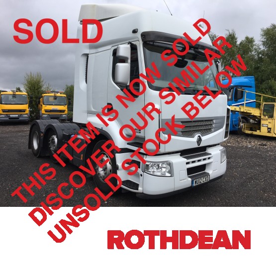 2012 RENAULT PREMIUM 460 DXI in 6x2 Tractor Units