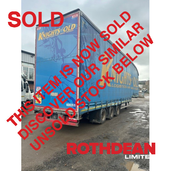 2016 SDC CURTAIN SIDED TRAILER in Curtain Siders Trailers