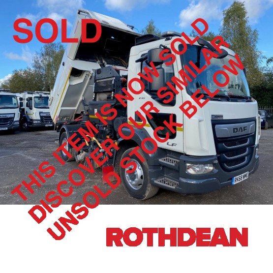 2018 DAF LF230 ROAD SWEEPER in Truck Mounted Sweepers