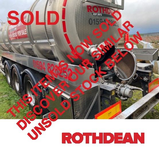 2016 Rothdean 304 1LID DRUM in Vacuum Tankers Trailers