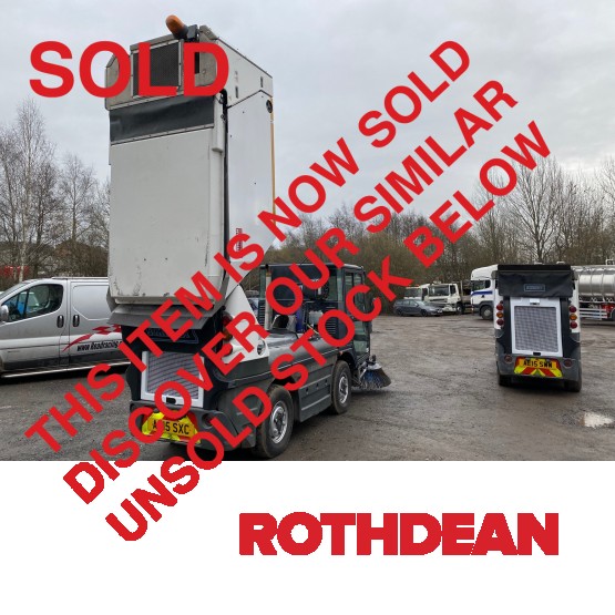 2015 SCHMIDT SWINGO 200+ ROAD SWEEPER in Compact Sweepers
