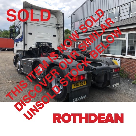 2013 SCANIA R44OLA in 6x2 Tractor Units