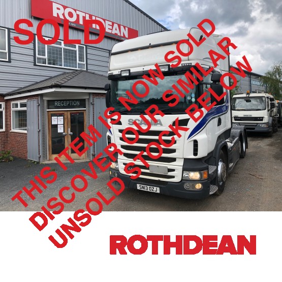 2013 SCANIA R44OLA in 6x2 Tractor Units